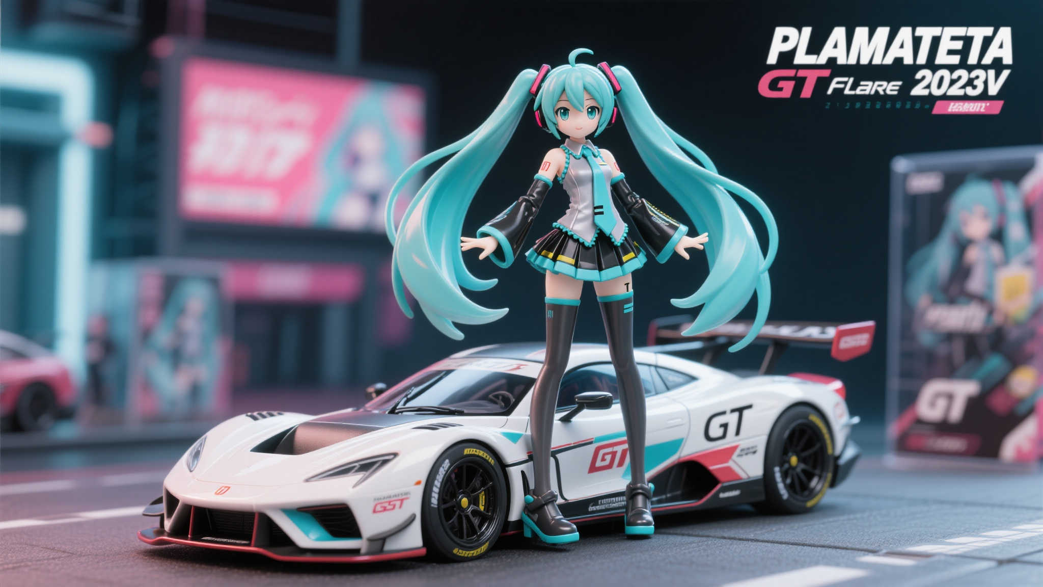 在虚拟偶像文化与模型收藏领域，初音未来无